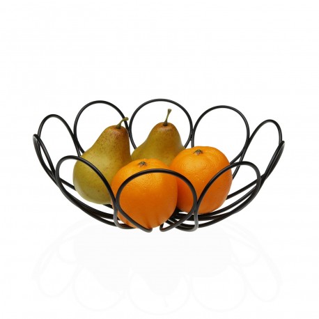 BLACK FRUIT PLATTER 30.5 CM