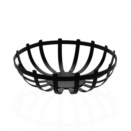 BLACK FRUIT PLATTER 28 CM