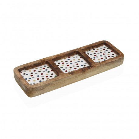 VERA THREE-COMPARTMENT PLATTER