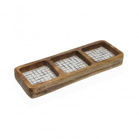 MILO THREE-COMPARTMENT PLATTER
