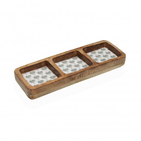 BEATRICE THREE-COMPARTMENT PLATTER