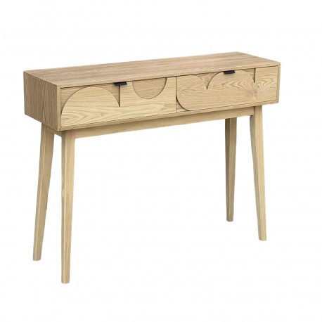 SARA 2-DRAWER CONSOLE TABLE 100CM