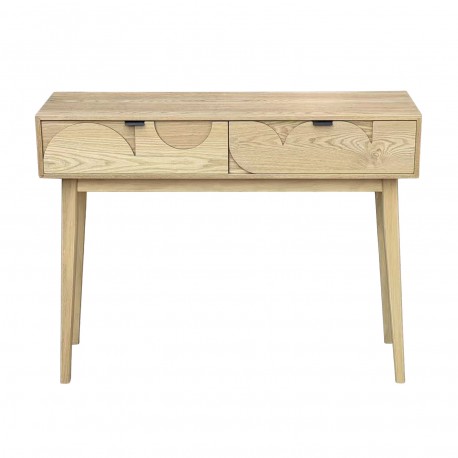 SARA 2-DRAWER CONSOLE TABLE 100CM
