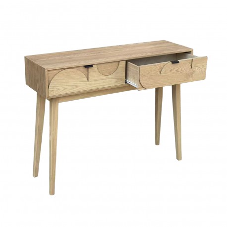 SARA 2-DRAWER CONSOLE TABLE 100CM