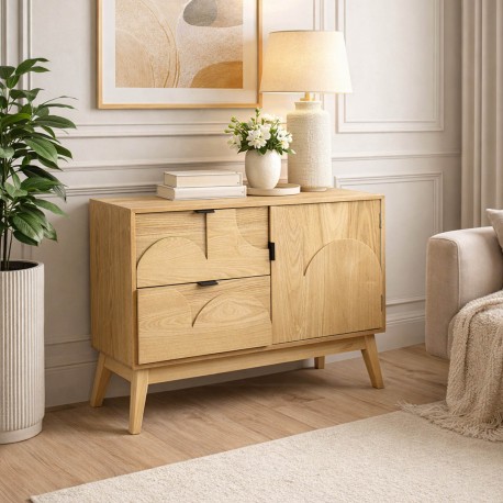 SARA 2-DRAWER AND DOOR CHEST