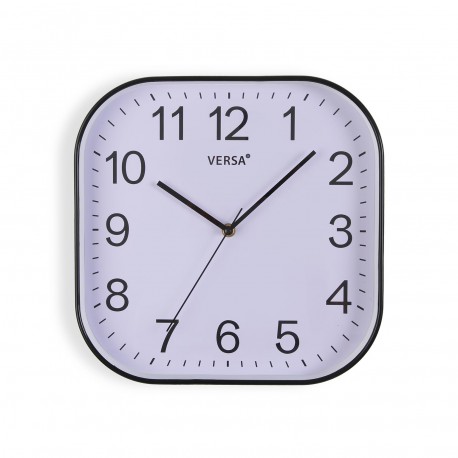 WHITE SQUARE KITCHEN CLOCK