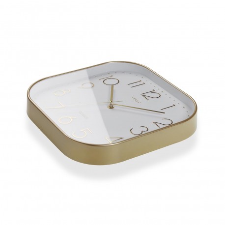 GOLD SQUARE KITCHEN CLOCK
