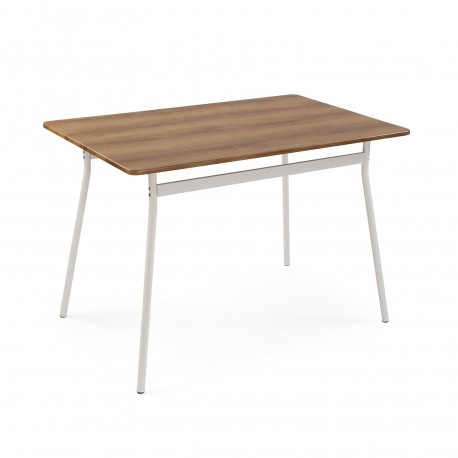 DENALI TABLE AND 4 CHAIRS SET WHITE