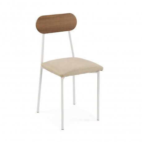 DENALI TABLE AND 4 CHAIRS SET WHITE