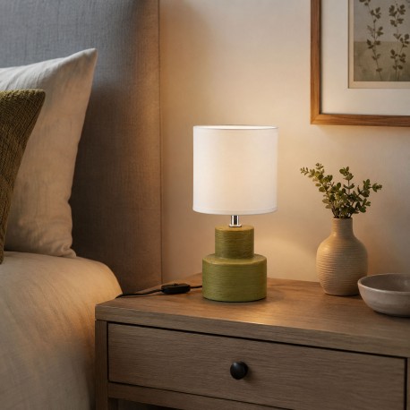 HORIZON GREEN TABLE LAMP