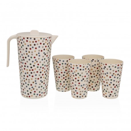 VERA SET OF 4 GLASSES & JUG
