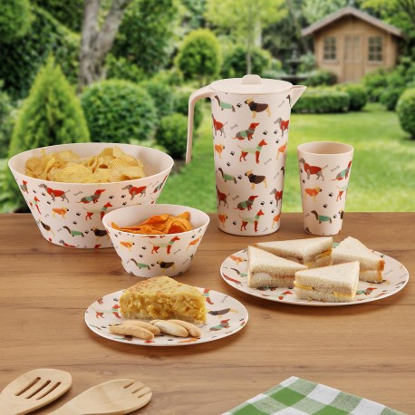 AMICO SET OF 4 GLASSES & JUG