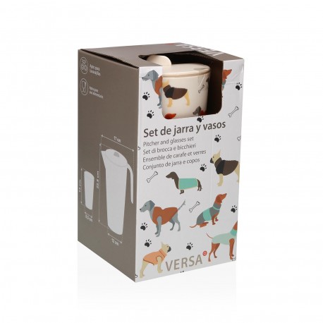 AMICO SET OF 4 GLASSES & JUG