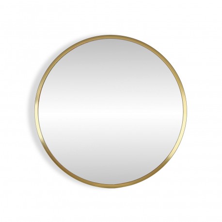 WALL MIRROR WITH GOLD ALUMINIUM FRAME