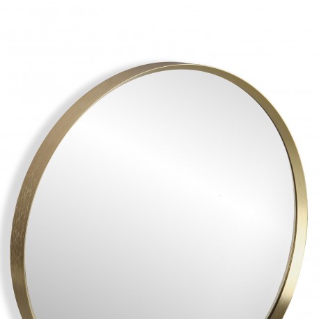 WALL MIRROR WITH GOLD ALUMINIUM FRAME