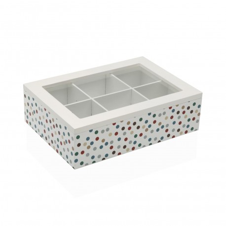 VERA 6-COMPARTMENT TEA BOX