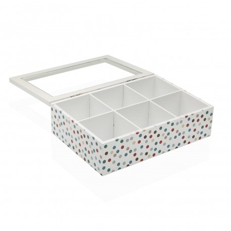 VERA 6-COMPARTMENT TEA BOX