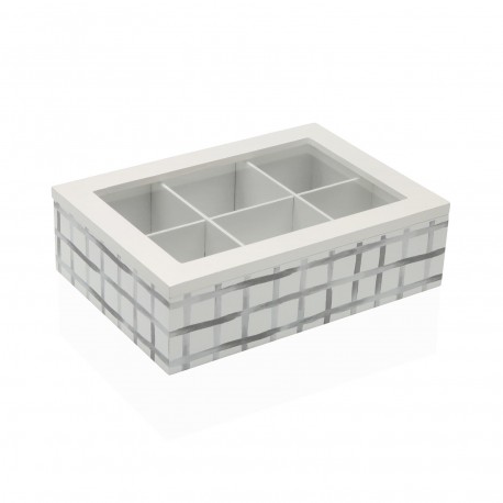 MILO 6-COMPARTMENT TEA BOX