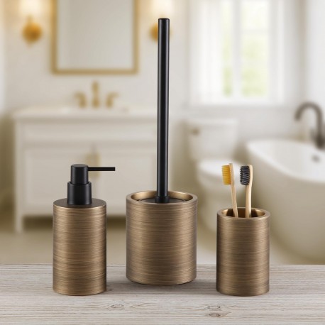 ALMA GOLD TOILET BRUSH HOLDER