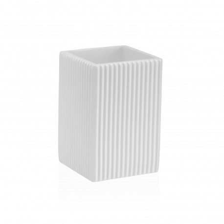 VERA WHITE TOOTHBRUSH HOLDER