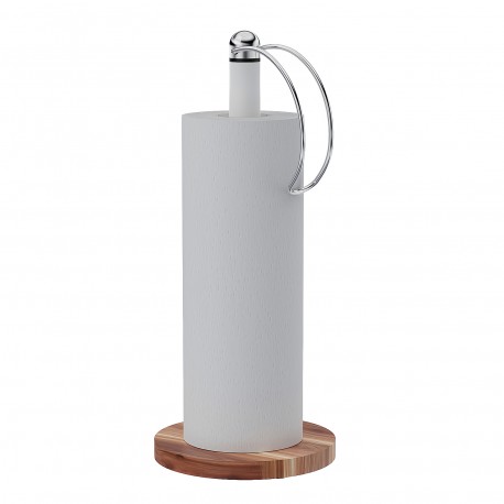 WHITE KITCHEN ROLL HOLDER