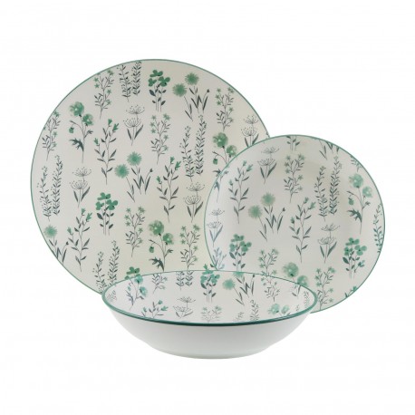 18-PIECE "ANTHEIA" DINNER SET