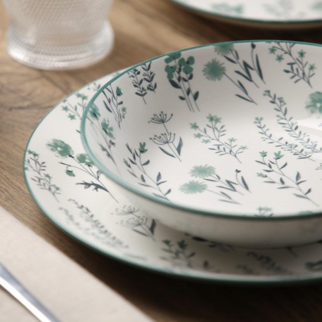 18-PIECE "ANTHEIA" DINNER SET