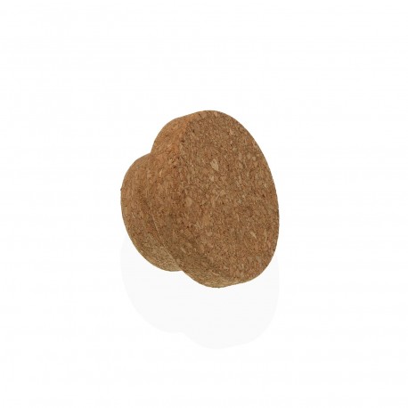 GLASS BOTTLE WITH CORK LID