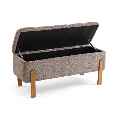 UPHOLSTERED STORAGE END BED BENCH