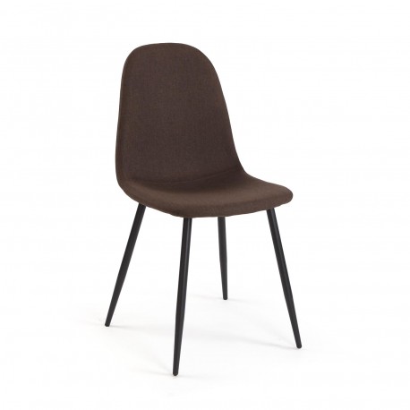 NORA BROWN DINING CHAIR