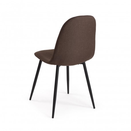 NORA BROWN DINING CHAIR
