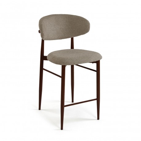 LIGHT BROWN ZOE BAR STOOL