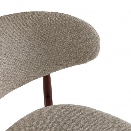 LIGHT BROWN ZOE BAR STOOL