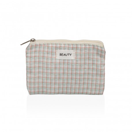 SMALL BLUSH OLIVE TOILETRY BAG