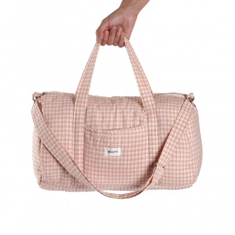 BLUSH ROSE FABRIC BAG