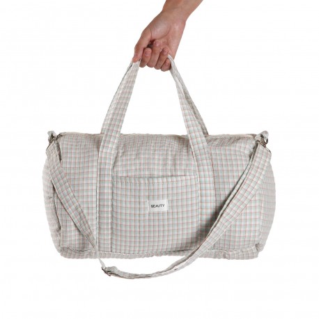 BLUSH OLIVE FABRIC BAG