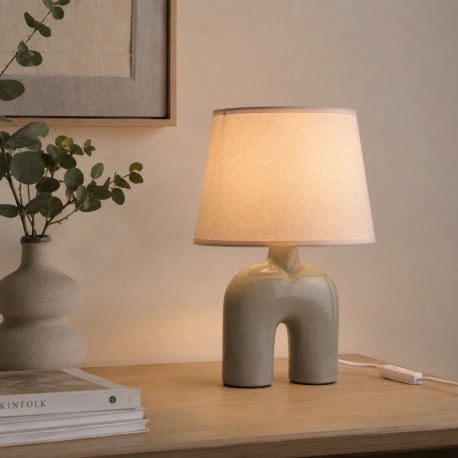 GREY RENATA LAMP