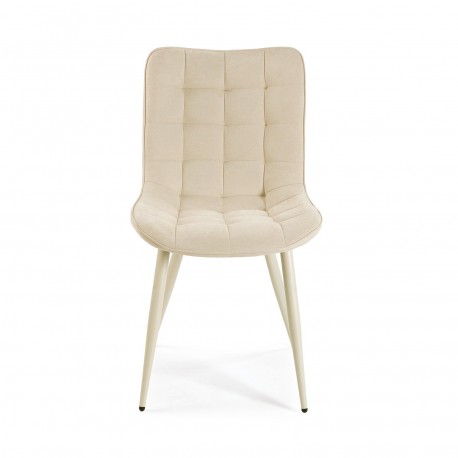 RENO WHITE UPHOLSTERED CHAIR