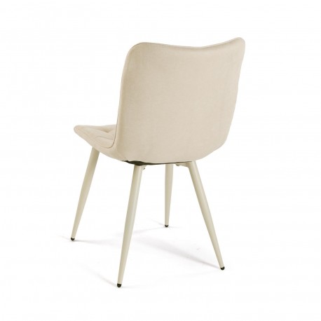 RENO WHITE UPHOLSTERED CHAIR