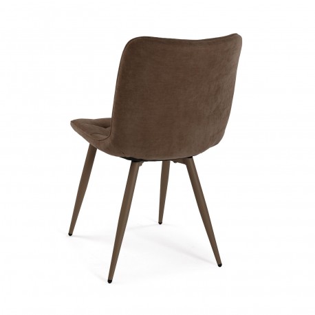RENO BROWN UPHOLSTERED CHAIR