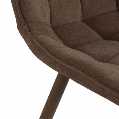 RENO BROWN UPHOLSTERED CHAIR