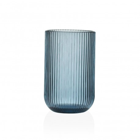BLUE STRIPED TUMBLER 400ML