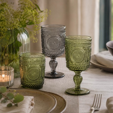 GREY WINE GLASS 310ML