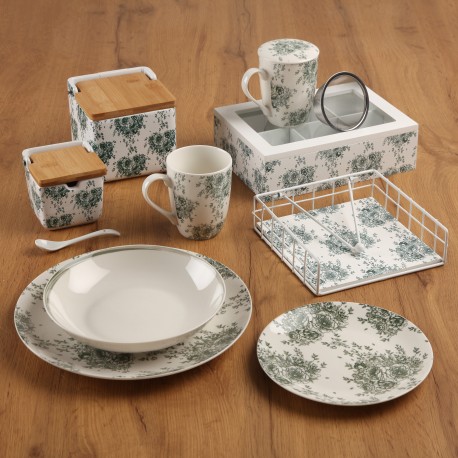 BEATRICE 6-COMPARTMENT TEA BOX