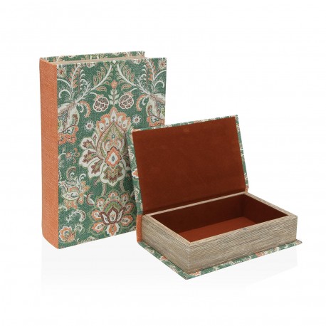 SET OF 2 VERDELL DECORATIVE BOOKS