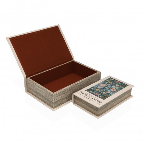 SET OF 2 GARDEN DECORATIVE BOOKS